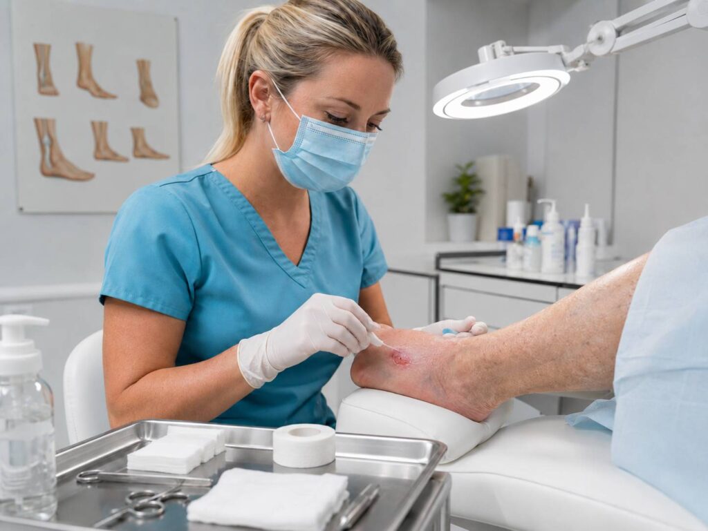 leczenie trudnych ran Koszalin PodologicaMED