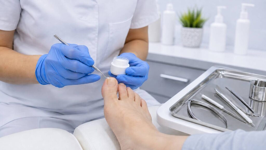 Rekonstrukcja paznokci PodologicaMED